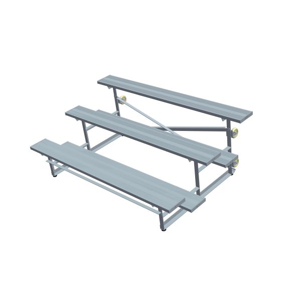 Sports Venues Outdoor Metal Bleachers Aluminum Alloy