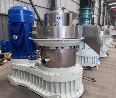 Máquina de fabricação de pellets de madeira