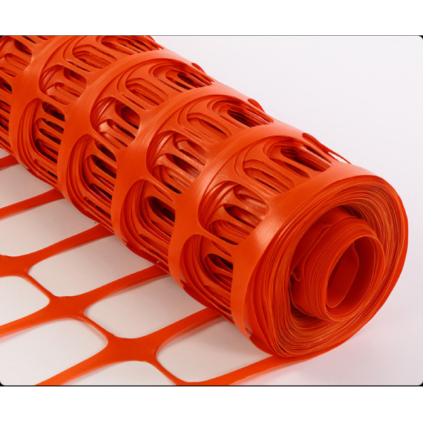 100% HDPE Orange Mesh Net Red High-visibility Road Barrier Safety Fence for Traffic Control and Road Construction Zones