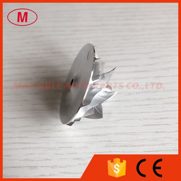 TD03 31.90/44.01mm 6+6 blades milling/aluminum 2618/billet compressor wheel for 49131-06003 OPEL