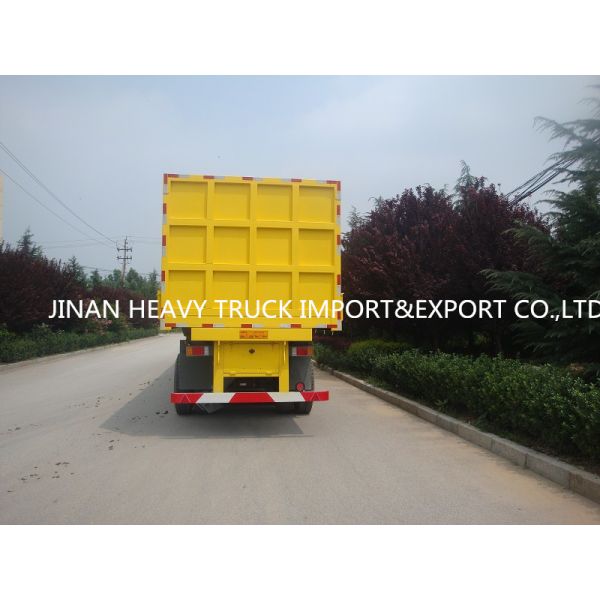 3 Axles 40 Cubic Meter Heavy Duty Semi Trailers Dump Tipper Trailers