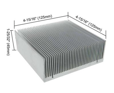Led Heat Sink Aluminum , Aluminum Heat Spreader High Dimensional Stability