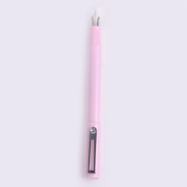 Wholesale high quality custom logo office and school stationary pink fountain pen set