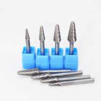 Bonne stabilité mécanique Coupeuse de carbure de tungstène Bits d'outils de broyage de carbure Forme à dent unique