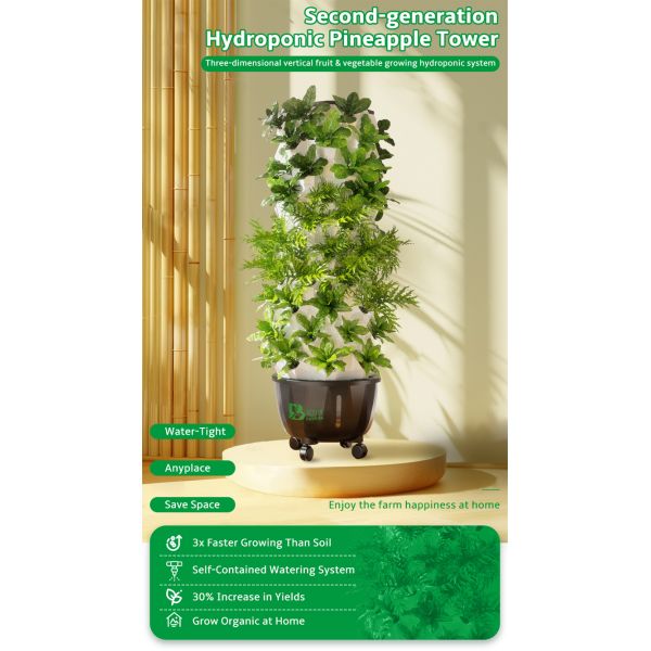 Baolida 6 Layers 48 Holes Vegetable Farming Hydroponics Equipment Grow Cultivo Hidroponic Vertical System