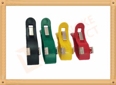 PVC Conductor ECG EKG Electrodes 4 Kinds Of Color Clip For Surgical