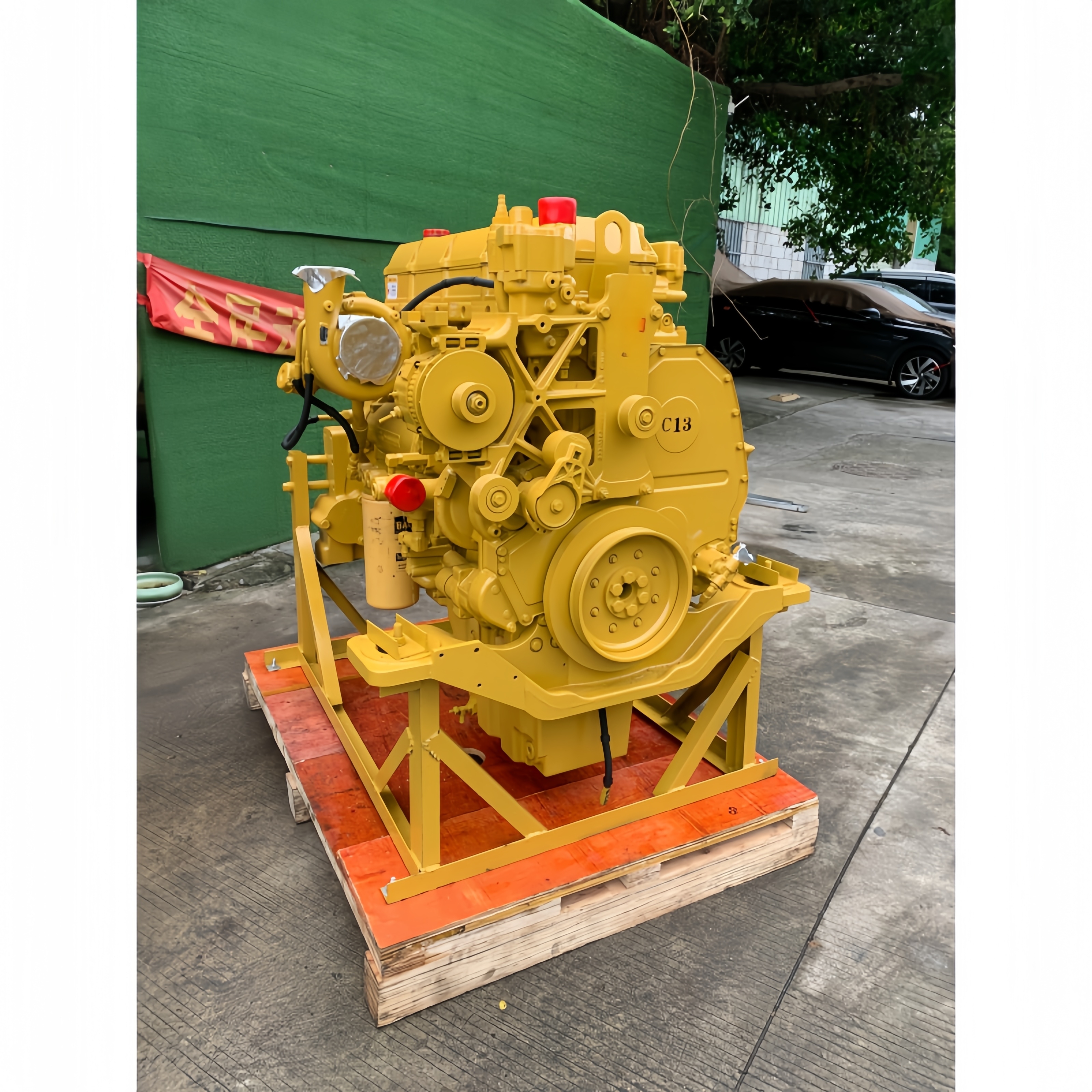 C13 Complete Engine Assembly OEM Replacement For Caterpillar Excavator Loader Heavy Duty