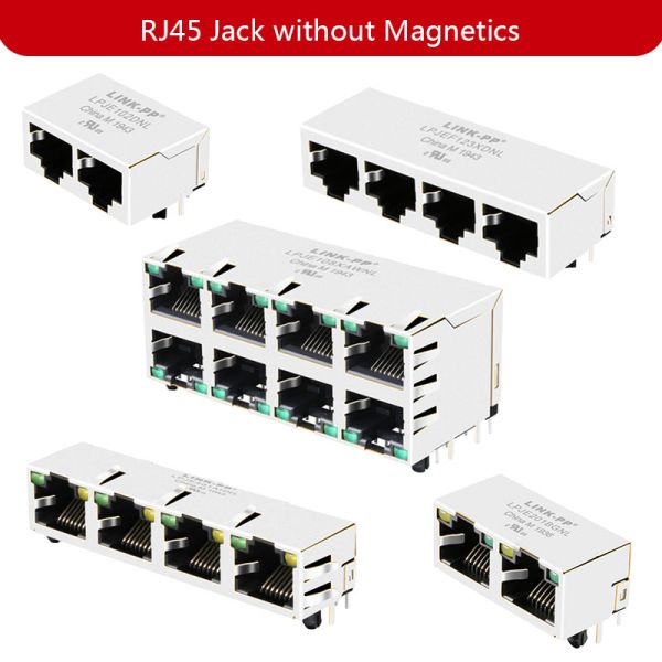 5520252-4 соединение LPJE171-1NNL Lan RJ45 модульного Джек