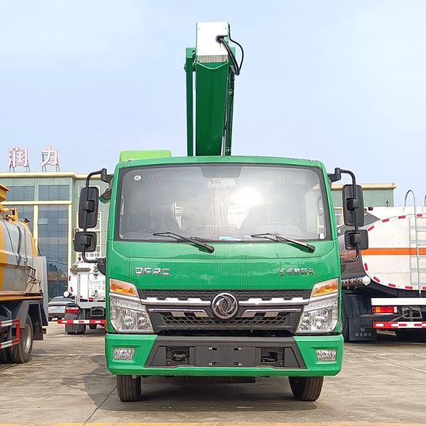 Hot-sale China Dongfeng New Diesel 33 m  Aerial Work Platform Self-Propelled Telescopic Booms Bucket Truck