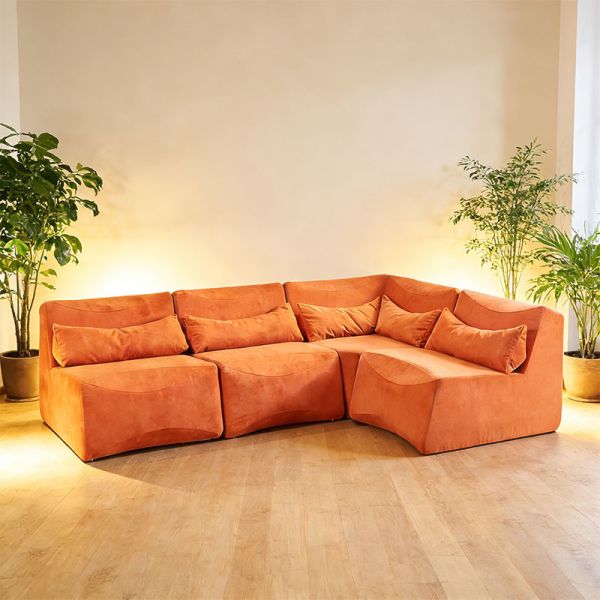 Stylish Wholesale Boneless Sofa Vacuum Compressed Sofa For Living Room Hotel Apartment Comfortable Sofa Bed