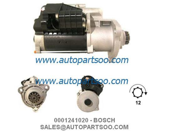 0001372002 0001372003 - motor de acionador de partida 24V de BOSCH 6.2KW 11T MOTORES DE ARRANQUE