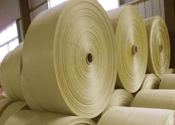 100% Virgin PP Woven Fabric Tubular Roll For Polypropylene Packaging Bags