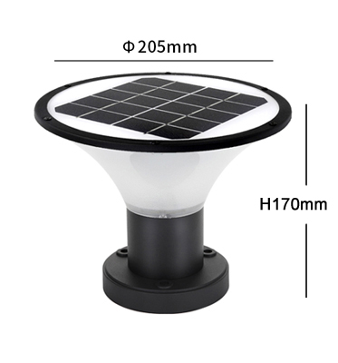 Горячая продавая IP65 на открытом воздухе высокая яркость 120lm/W привела свет сада регулируемой цветовой температуры 5W 7W солнечный