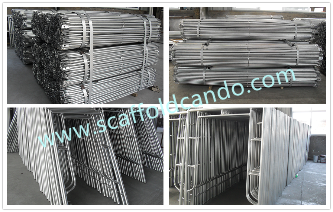 Pre-galvanized scaffolding steel cross brace 21.3*1219*1829*2198mm for scaffolding frame system with good quality