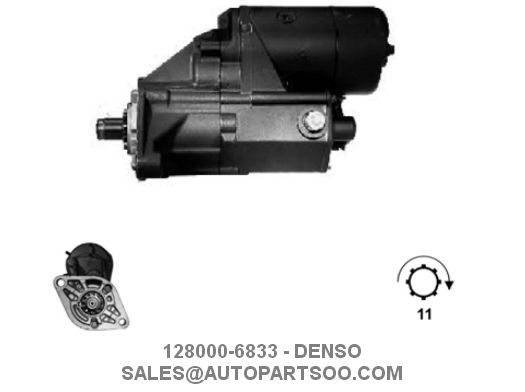 028000-9470 128000-3621 - DENSO Starter Motor 12V 0.8KW 8T MOTORES DE ARRANQUE