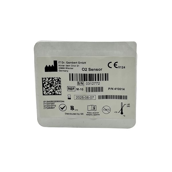 GE Datex Ohmeda M-10 Sensor de O2 Médico