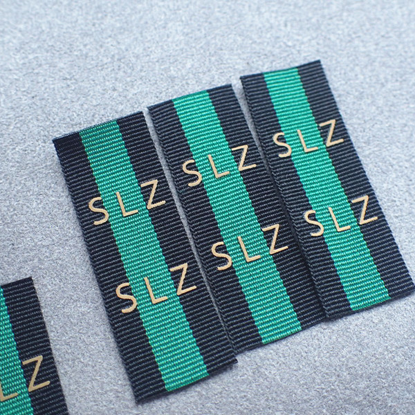 Экран ODM отрезка мягкого шелка прямой печатая ярлыки одежды