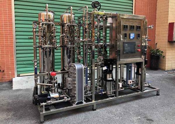 250 LPH Heat Disinfection Ultrapure RO EDI System For Medical