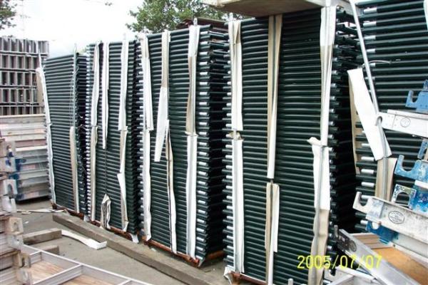Powder Coated Steel Scaffolding Frame System For Construction