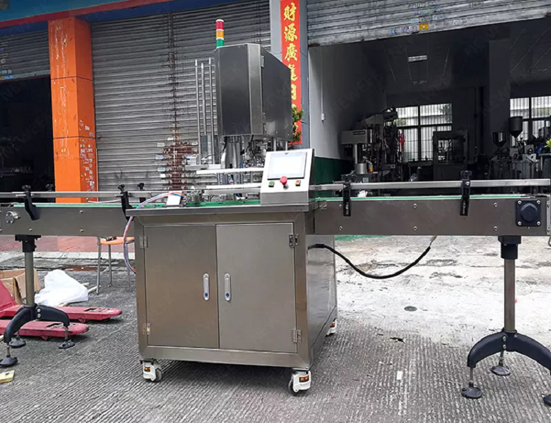 Машина закатки консервной банки высокой эффективности полностью автоматическая, машина герметика консервной банки ПЛК пластиковая