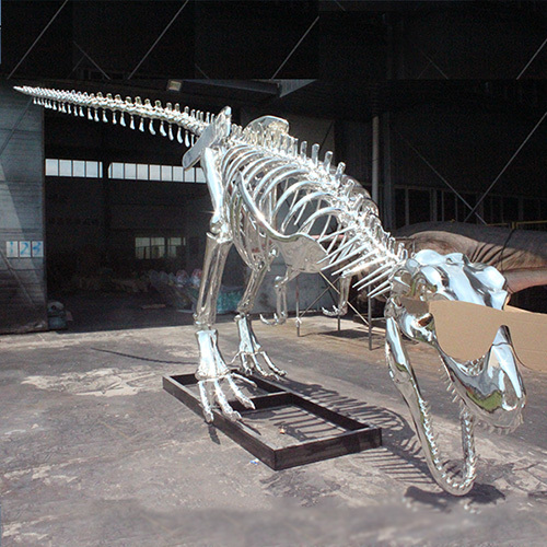 Life Size High Simulation T Rex Skeleton Model Kit Fiberglass Dinsoaur Replica Skeleton Fossil