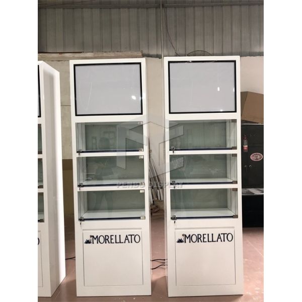 2500mm Glass Jewelry Shop Display EPE Cotton Packaging