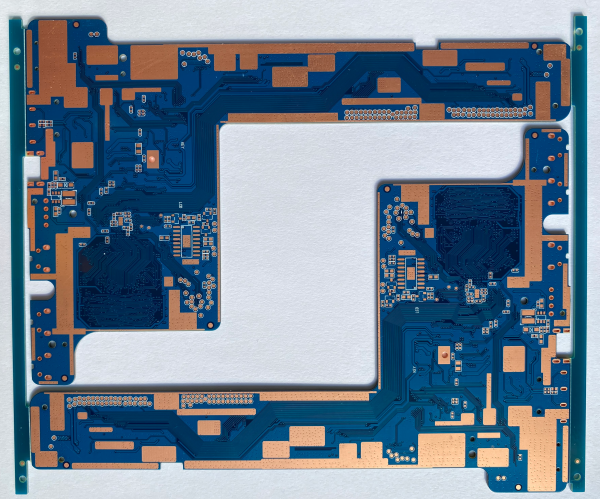 Галоид свободное Fr4 PCB частоты коротковолнового диапазона 2 OZ медный с планом трассы