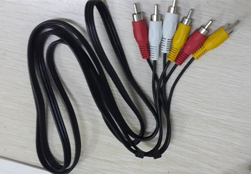 3 RCA audio & video cable