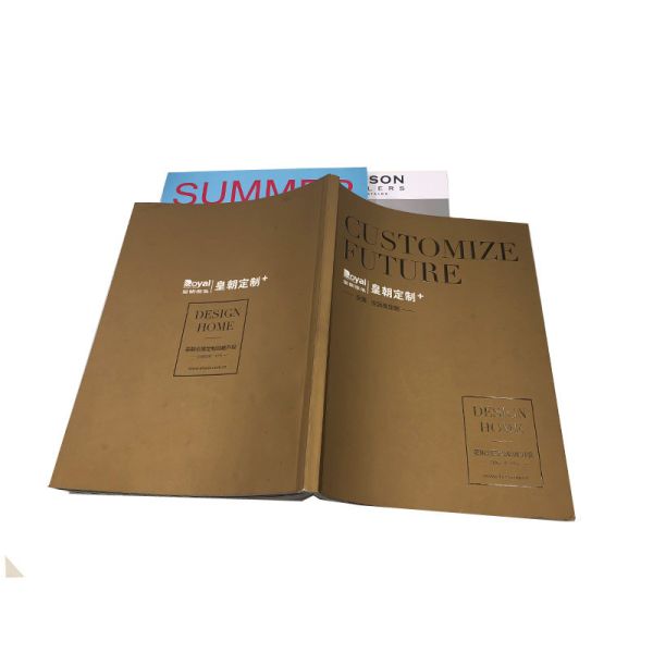 Fashion Magazine Printing Services 250gsm 300gsm Gloss Art Paper