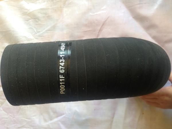 excavator engine parts PC300-7/360-7 intercooler hose 6743-11-4940