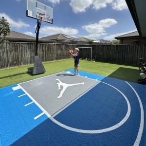 PP Interlocking Sports Tiles for Basketball Court 340x340mm