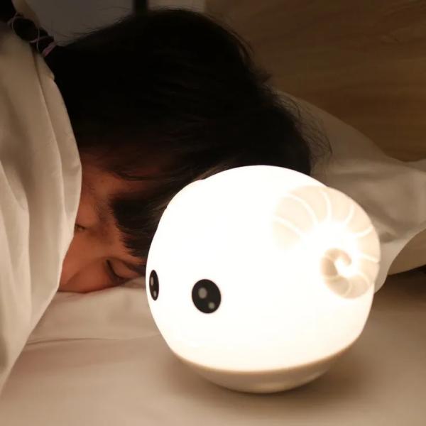 Rechargeable LED Bed Lights Mini Motion Sensor Sheep Silicone Material For Kids