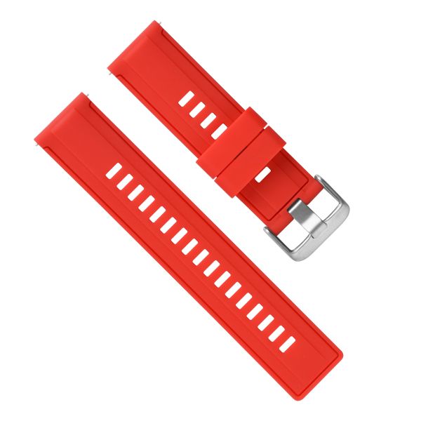 22mm Stainless Steel Quick-Release Silicone Strap | OEM/ODM Wholesale Supported | CE/ROHS/SGS Certified - Chinese Manufacturer SHX