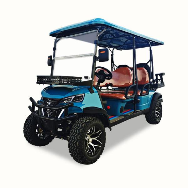 4 Seats Electric Golf Cart Airport Passenger Shuttle Hotel Tourist