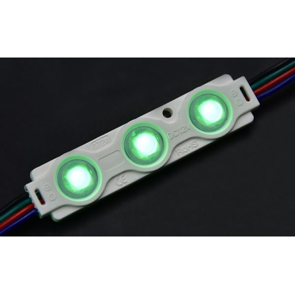 5050 SMD RGB LED Modules 3 LEDs Injection Remote Control IP67 Full Color Changing