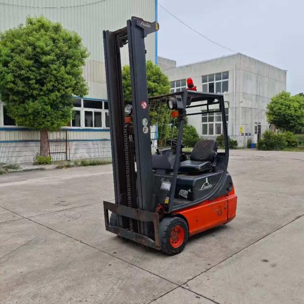 Used Linde 1.6-Ton Electric Forklift 6-Meter Lifting for Seamless Pallet Management in Logistics Hubs