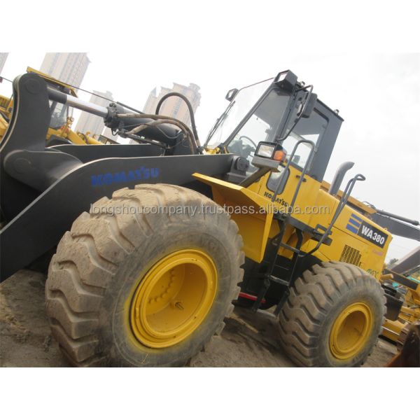 Komatsu WA380-3 Secondhand Loader with Komatsu SA6D114 Engine and Low Working Hours