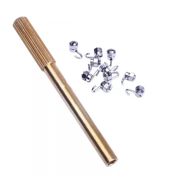 Fermeture de serrure avec crochet 5.7mm/3.3mm Ortodontique 20pcs (10L+10R) Pack en acier inoxydable