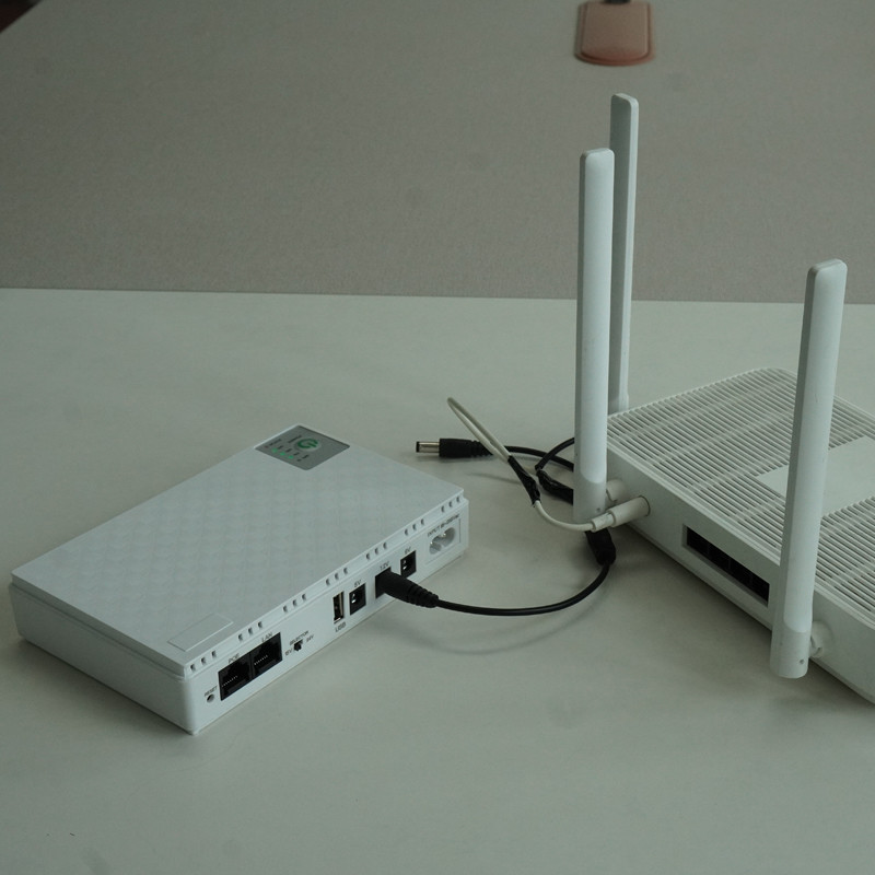 Бесперебойный источник питания Dc Mini Ups для Wi-Fi маршрутизатора и антенны 10400mah
