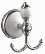53011 robe hook bathroom accessory zinc chrome finish tumbler holder towel bar paper holder soap dish