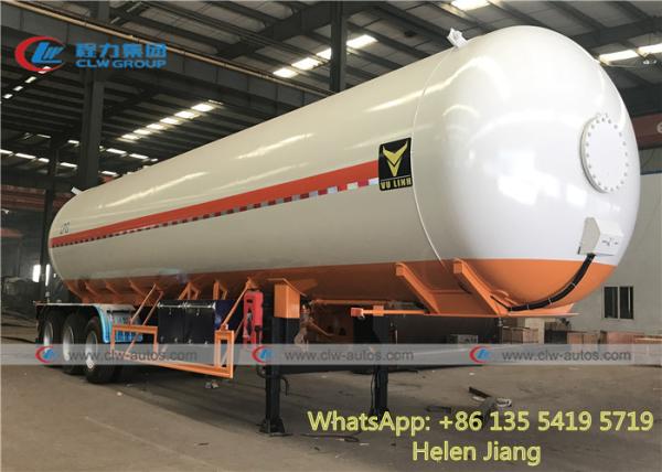 de 50000L 25T Q345R Q370R Q420R LPG de gás do tanque reboque semi