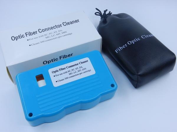 Tape Type Optical Connector Cleaner , Repeatable Fiber Optic Ferrule Cleaner