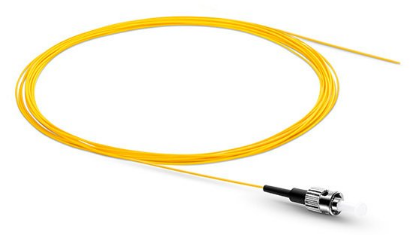 ST APC Simplex G.652.D ST Fiber Patch Cable Single Mode PVC Jacket  0.9mm 2m