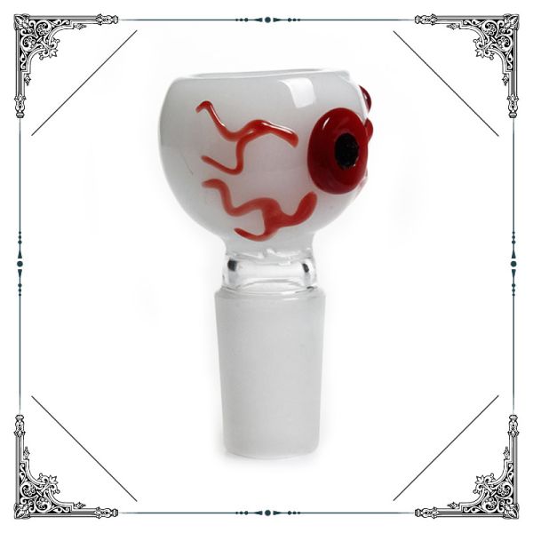Eye Glass Bowls For Smoking Joint 14.4MM 18.8MM Water Bongs Accessories