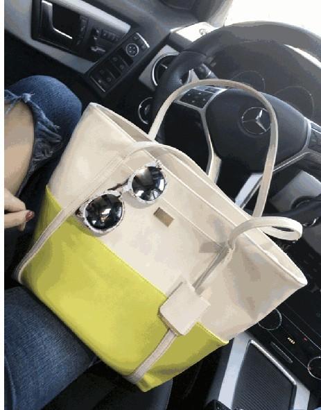 Star with handbags summer hit color shoulder bag handbag shopping bag,