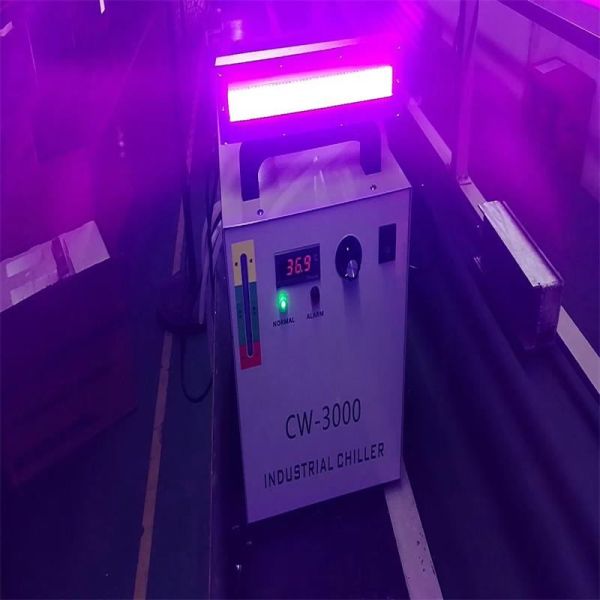 СИД принтера ярлыка УЛЬТРАФИОЛЕТОВОЕ леча водяное охлаждение лампы 600W 395nm 220x20mm