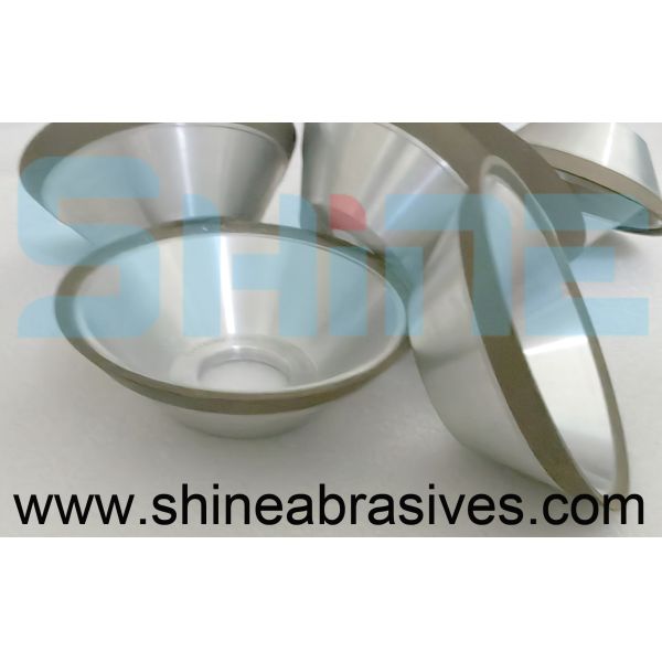 11V9 Чашеобразные смоловые соединения алмазные шлифовальные колеса для заточения карбида вольфрама
