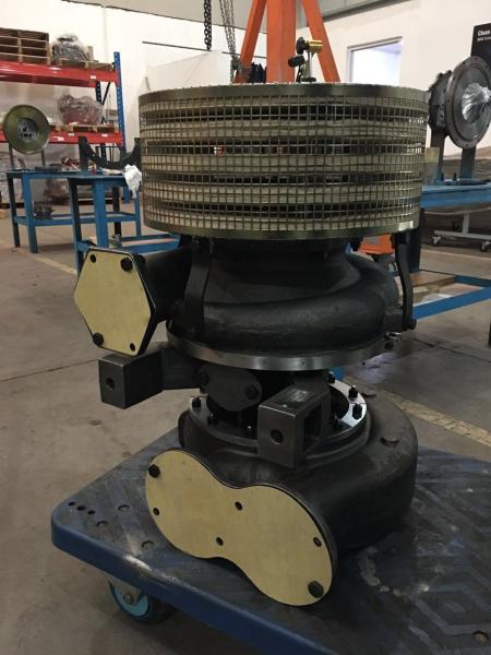 Optimized  Marine Turbocharger , High Performance Turbochargers Updated Design