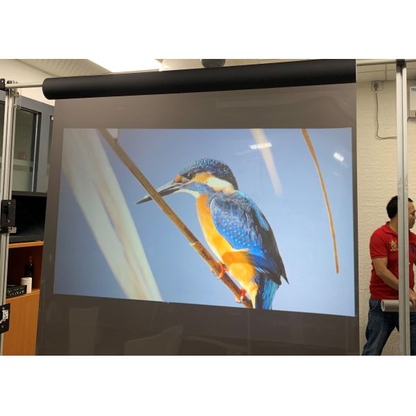 прозрачный голографический прилипатель фильма задней проекции для рекламы окна