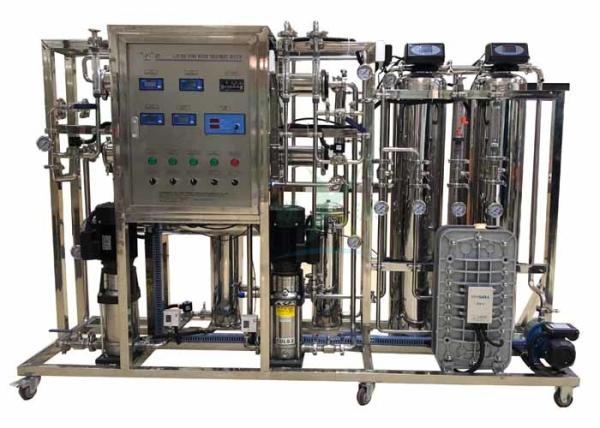 Equipamento Ultrapure filtro inteiro puro e claro de 200-250LPH da água de duas fases da casa de água
